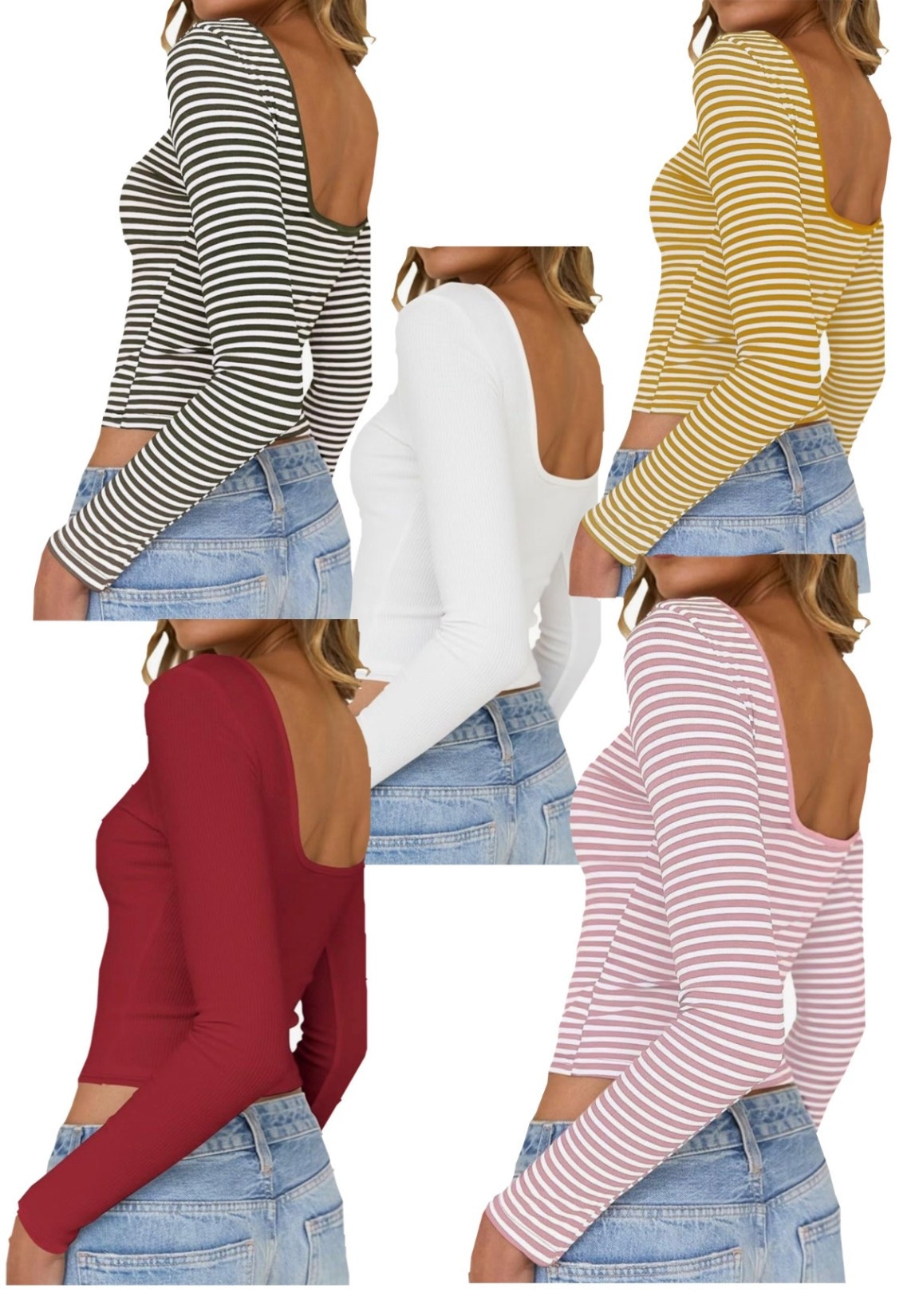 Summer Amazon tops! Low cut back 

#LTKcanada #LTKsale #LTKsummer