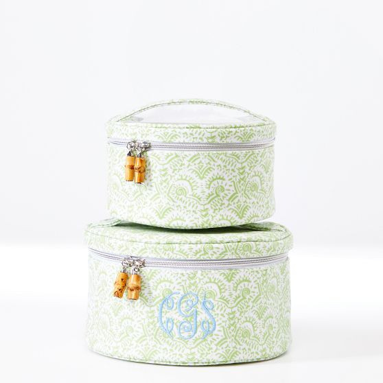 Round Nested Travel Cosmetics Case | Mark and Graham