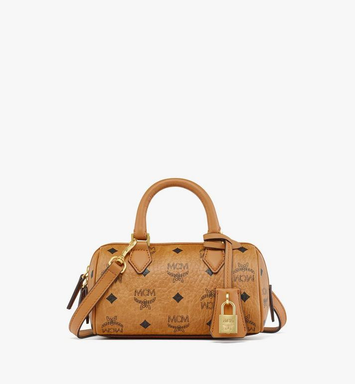 Ella Boston Bag in Visetos | MCM (US)