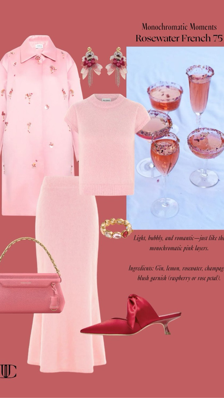Monochromatic goodness, but make it holiday 🍸✨
There’s something so chic about building a look in a single color story—it feels intentional, elevated, and incredibly easy to wear. From soft blush and cranberry reds to winter whites, sage greens, espresso browns, and icy blues, these monochromatic outfits prove that one color head-to-toe is anything but boring.

For a little extra fun, I paired each look with a holiday cocktail that matches the mood (and the palette). Think cranberry margaritas, espresso old fashioneds, rosewater French 75s, and cozy winter sips that feel just as stylish as the outfit itself. Fashion should feel joyful, creative, and a little playful—especially this time of year.

Save this for holiday outfit inspiration, festive dressing ideas, or your next girls’ night in 🍸
Tap to shop each look and recreate these monochrome moments with pieces you’ll wear all season long.

#MonochromaticStyle #HolidayOutfits #HolidayStyleInspo #WinterOutfitIdeas #ChicHoliday #FestiveFashion #WhatToWearThisSeason #ElevatedEverydayStyle #ColorStory #CocktailInspiredStyle 

 

#LTKHoliday #LTKSeasonal #LTKOver40