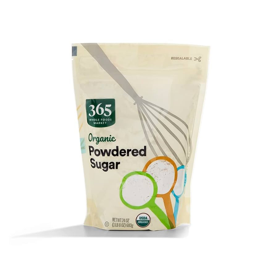 365 by Whole Foods Market, Organic Powdered Sugar, 24 Ounce | Amazon (US)