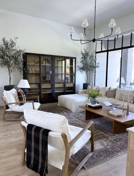 Living room refresh, added new cabinets and chandelier really help to elevate the overall look of this space 😍😍😍

#LTKunder100 #LTKunder50 #LTKhome