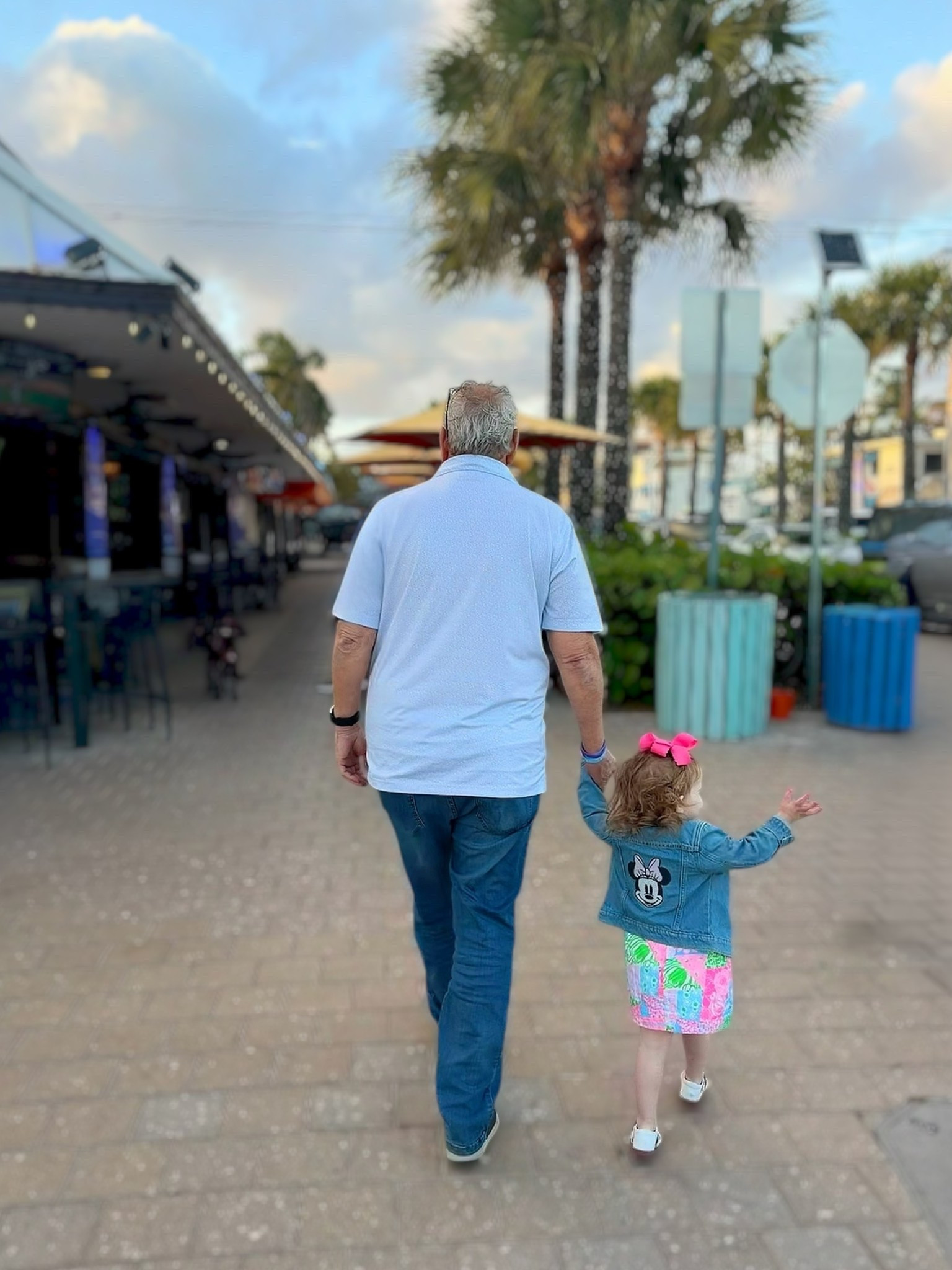 Sweet Coastal Stroll with Grandfather 💗🌴

L
Caroline & her grandfather “Chief” soaking up a beautiful day in Lauderdale-by-the-Sea 🌊☀️ The sweetest little coastal moment 💕 She’s wearing the cutest bright Lilly dress paired with a Minnie denim jacket, classic white sandals, and the most perfect pink bow 🎀 Such a fun, colorful, and playful outfit for a beachside stroll or family outing 💗🌴

Perfect for spring days, vacation outfits, toddler girl style, and matching those bright coastal vibes ☀️🌺 Think Florida family days, seaside walks, and picture-perfect memories 💕

#LTKKids #LTKMens #LTKBaby