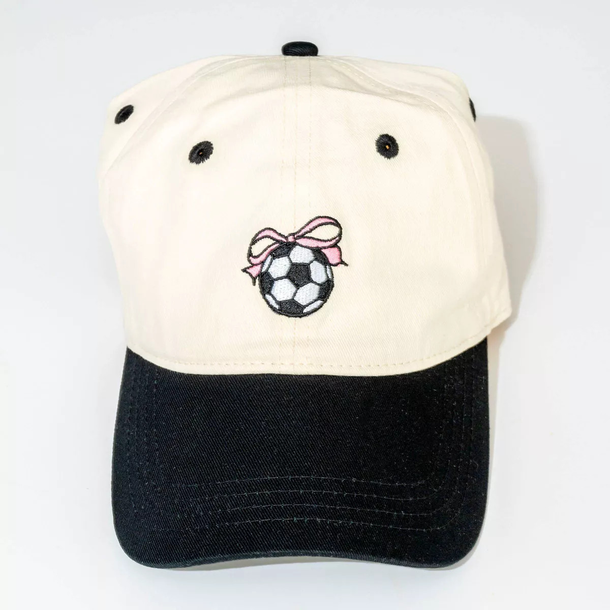 Soccer Bow Hat - Frasier Sterling Cream/Black | Target