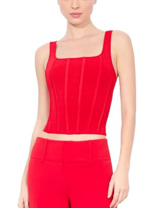 Sariah Corset Tank Top | Bloomingdale's (US)