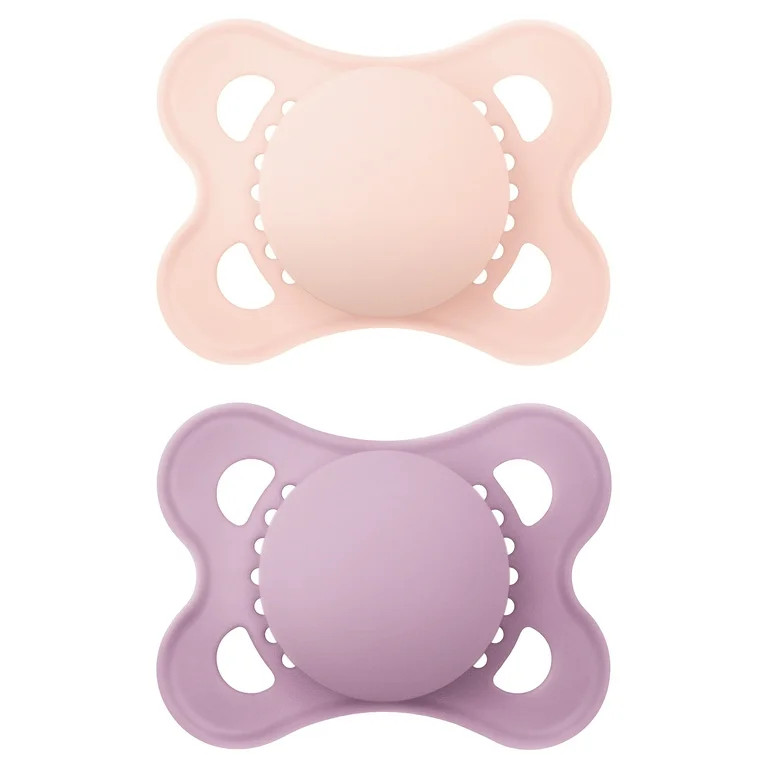 MAM Original Matte Pacifier, 0-6 Months, Girl, 2 Pack | Walmart (US)