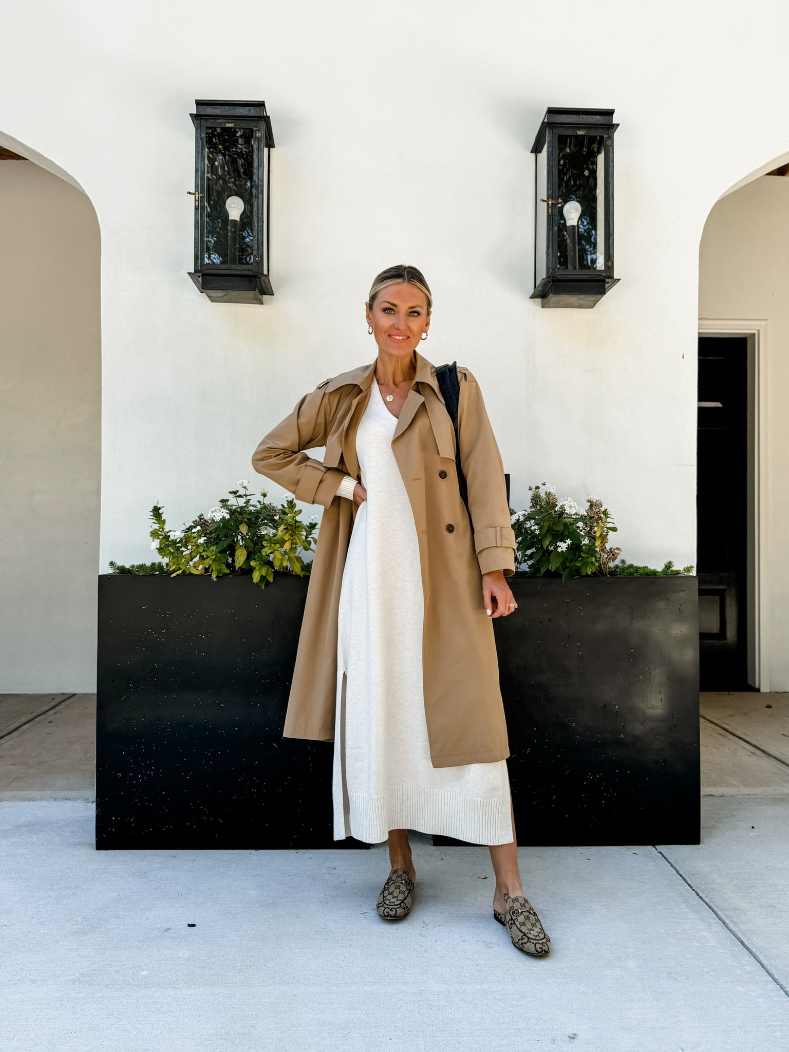 This sweater dress is so pretty and such a great closet staple for fall and winter! Wearing XS! 

Loverly grey, dress, sweater dress, fall outfit 

#LTKSeasonal #LTKStyleTip