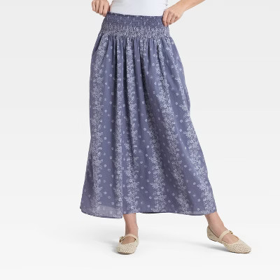 Women's Printed Maxi Skirt - Universal Thread™ | Target