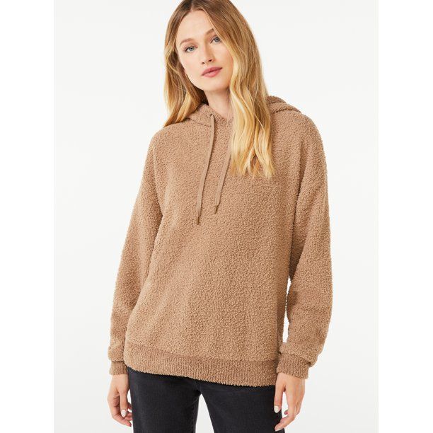 Scoop Women's Plush Hoodie - Walmart.com | Walmart (US)