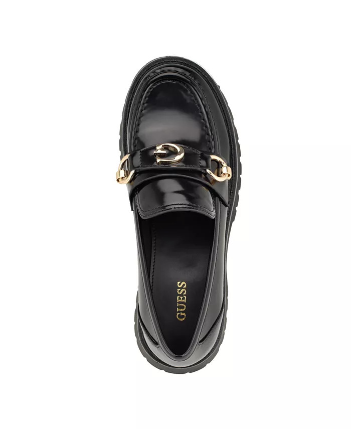 Women's Almost Slip-On Lug Sole Round Toe Bit Loafer | Macy's