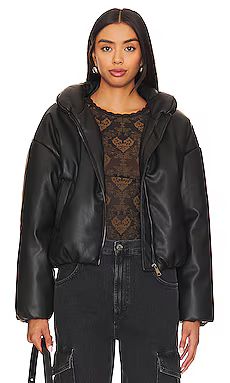 Stratton Faux Leather Jacket
                    
                    Steve Madden | Revolve Clothing (Global)