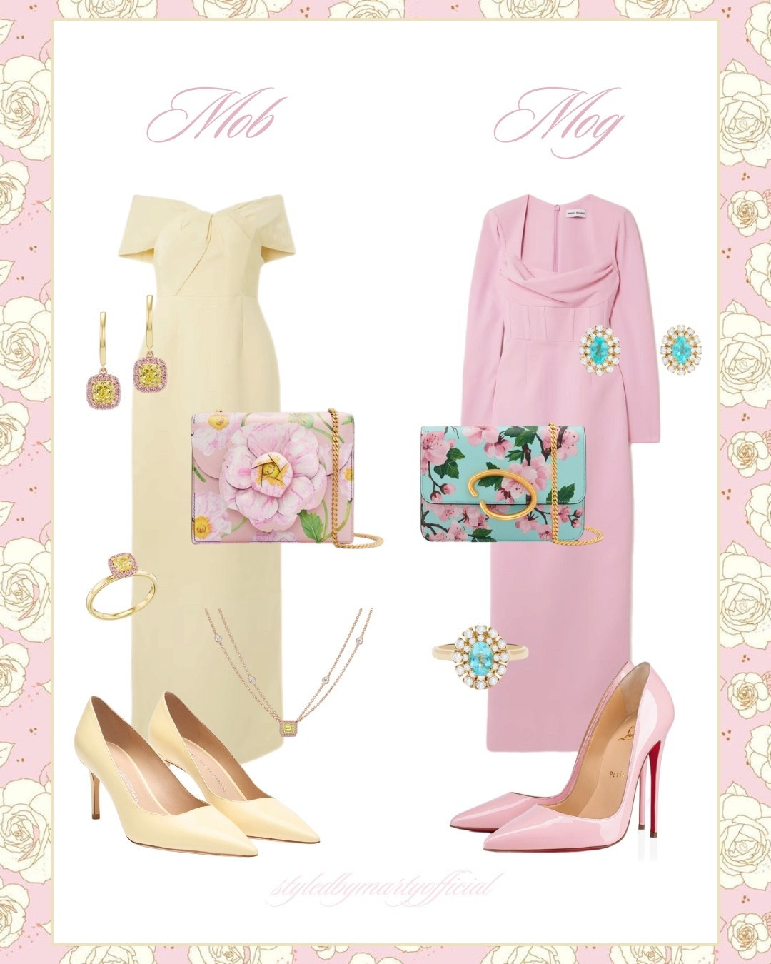 Mob (Mother of the Bride) or Mog (Mother of the Groom)?💐

Mother of the bride dress, mother of the groom dress, spring wedding, spring wedding dress, wedding guest dress, gown, pink dress, yellow dress, feminine style, feminine outfit, wedding guest dress spring, wedding guest outfit, luxury fashion

#LTKSeasonal #LTKOver40 #LTKWedding