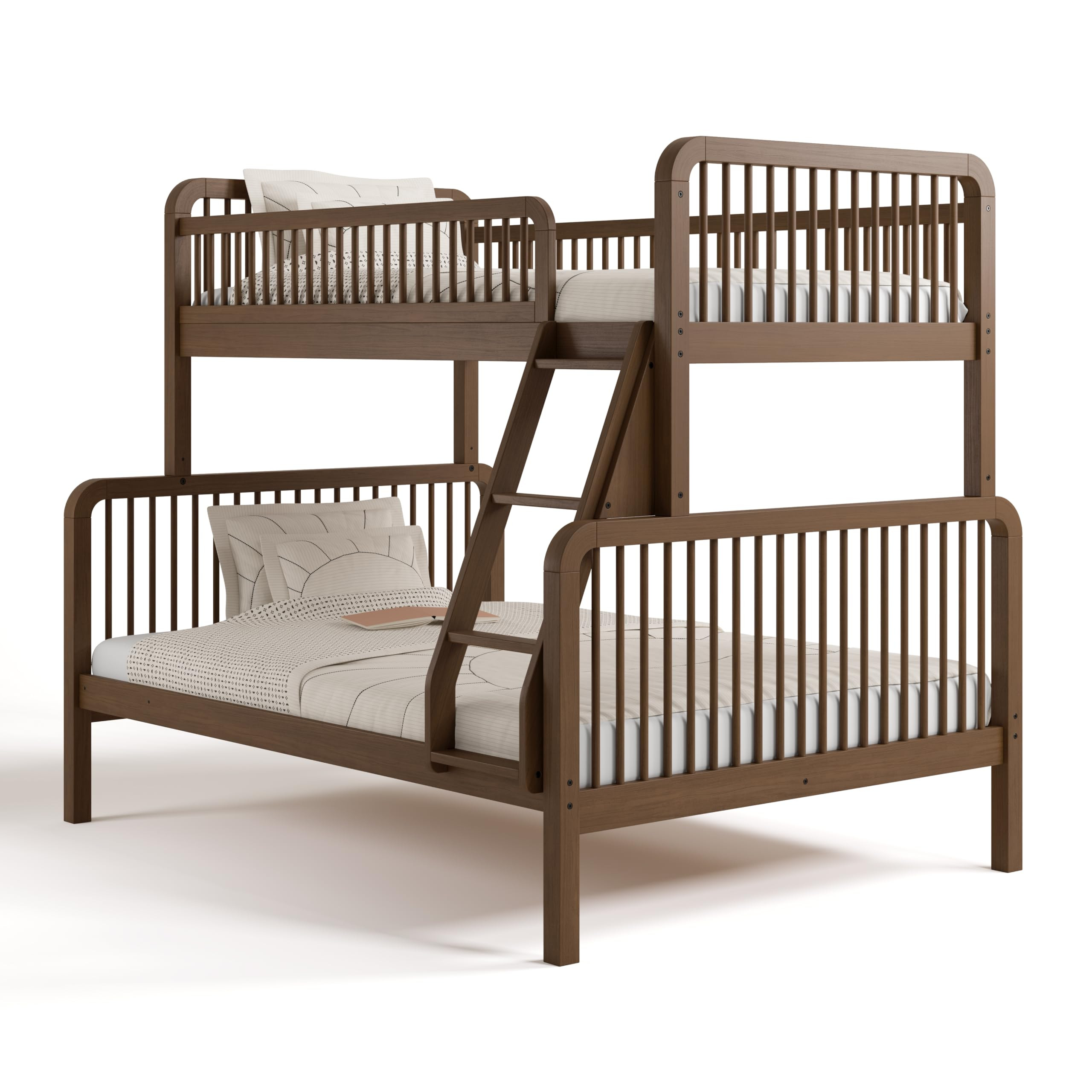 Storkcraft Pasadena Deluxe Twin-Over-Full Wood Bunk Bed (Hazelnut) – GREENGUARD Gold Certified,... | Amazon (US)