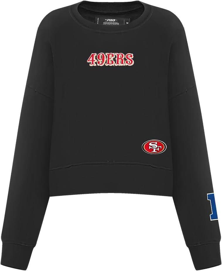 Pro Standard Womens NFL Wingspan Brushed Back French Terry Crewneck Sweatshirt | Amazon (US)