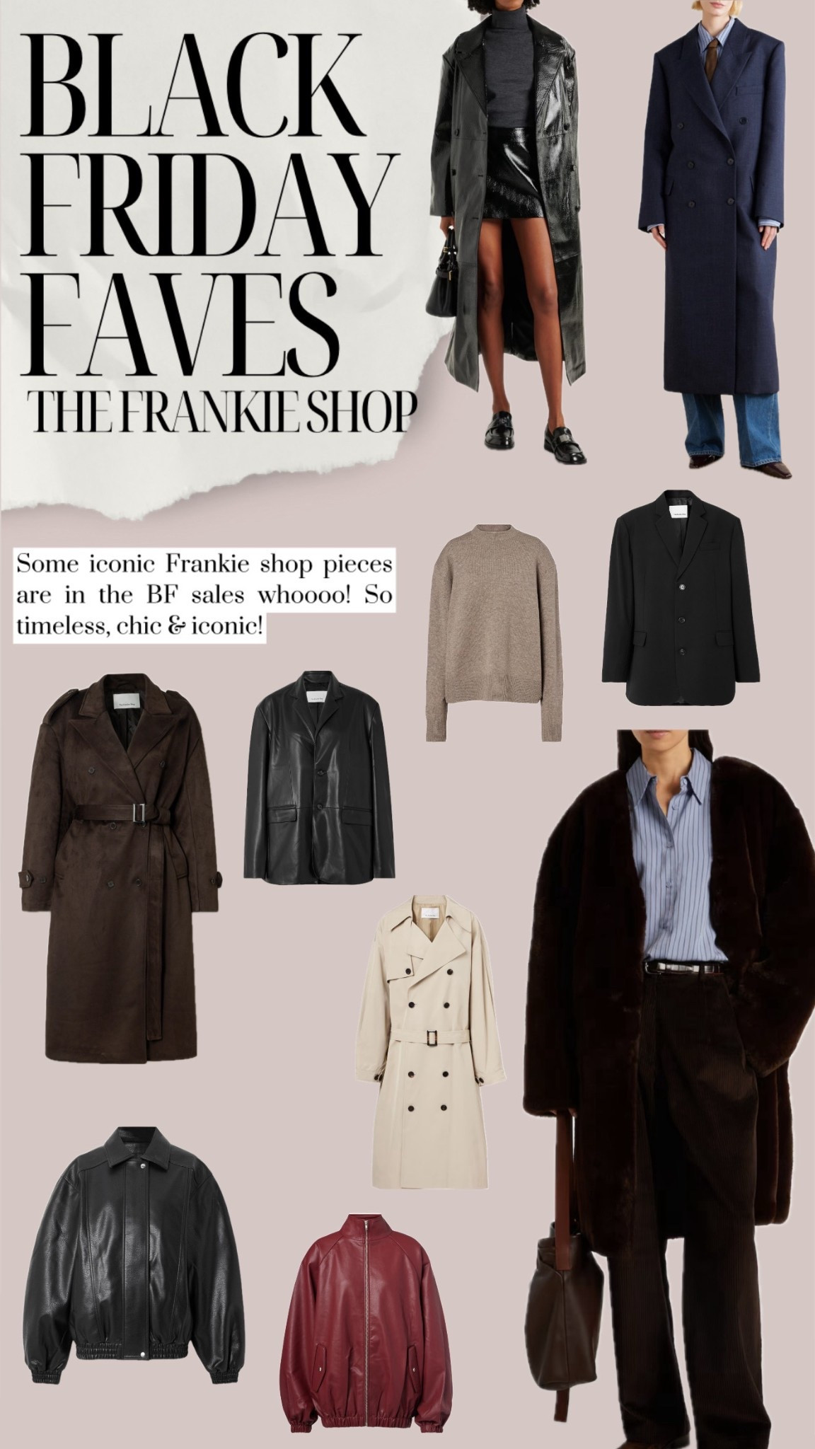 The iconic Frankie shop in Black Friday!!! 

#LTKwinter #LTKCyberWeek #LTKuk