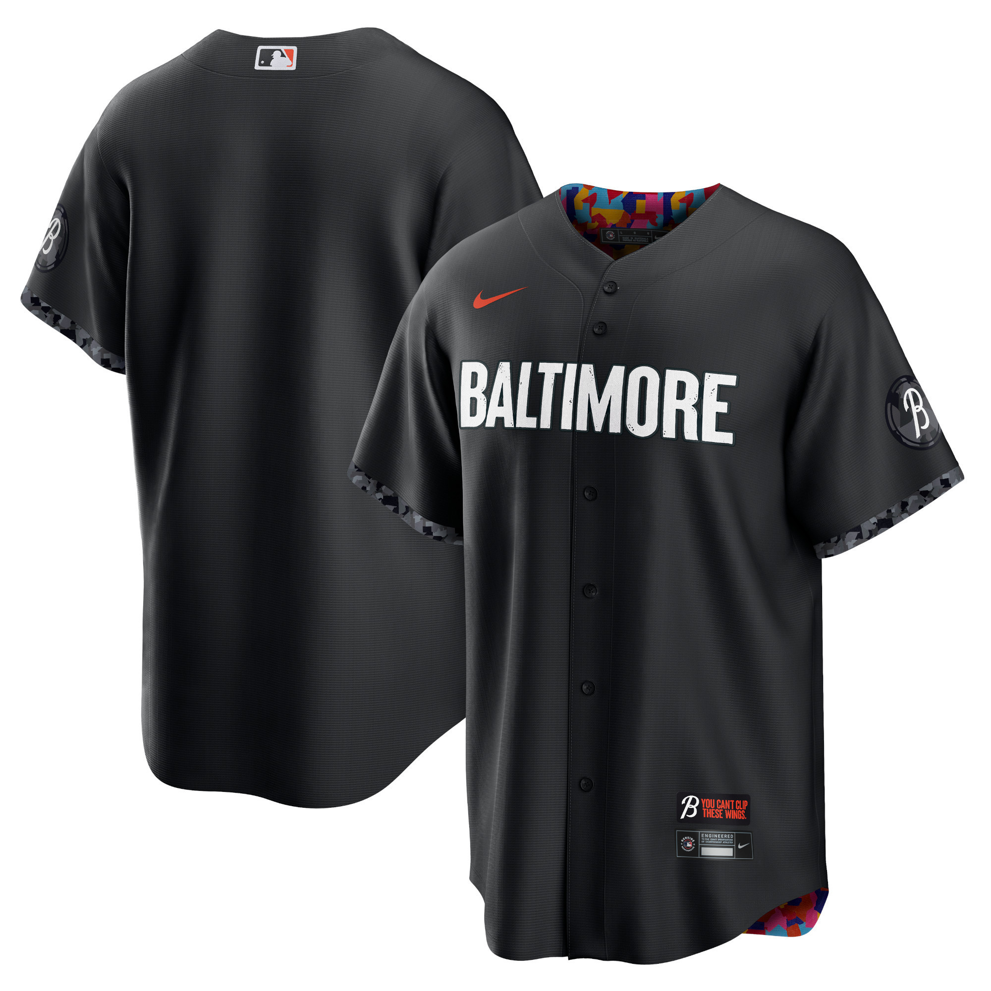 Men's Nike Black Baltimore Orioles City Connect Replica Jersey | Fanatics