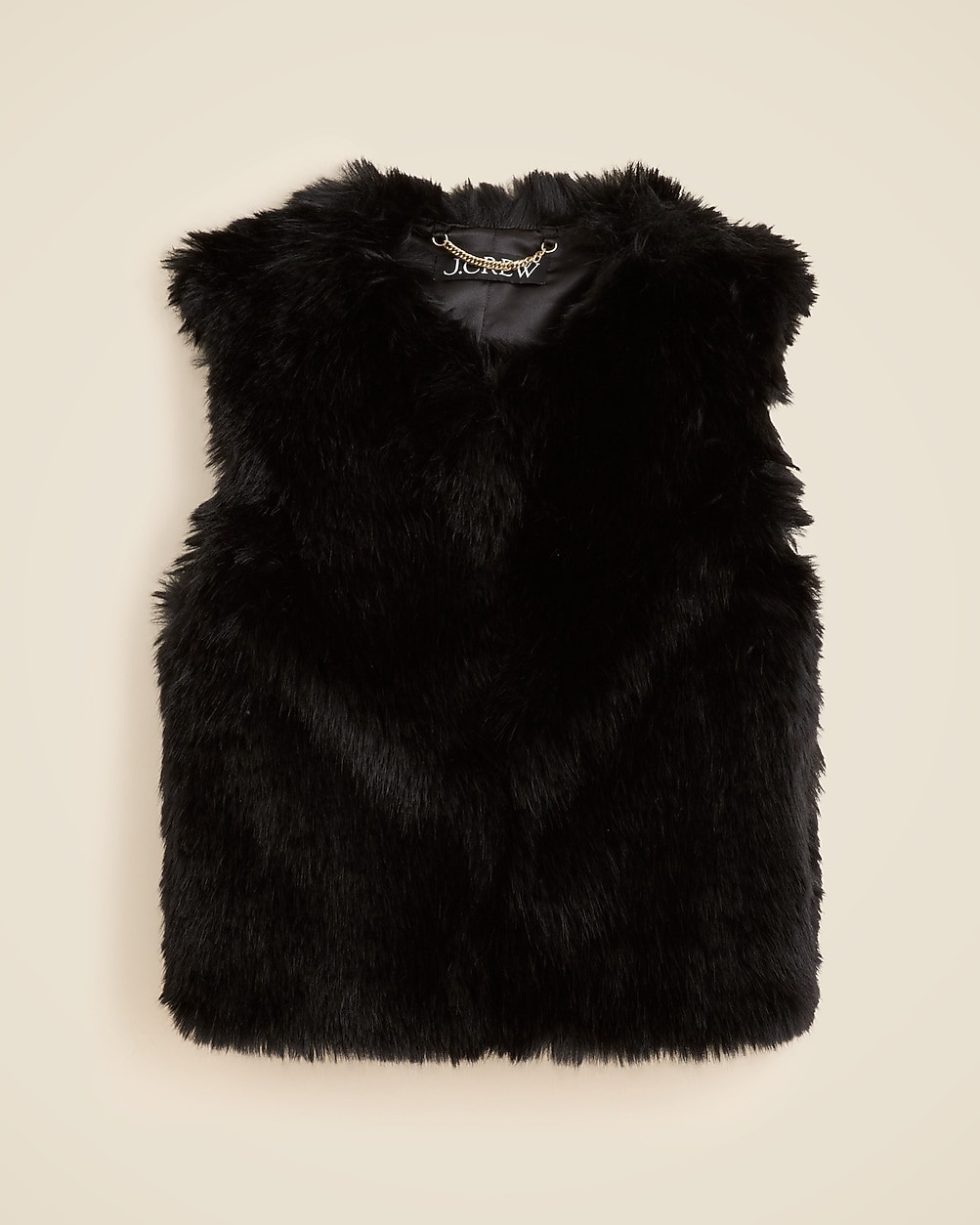 Faux-fur vest | J. Crew US