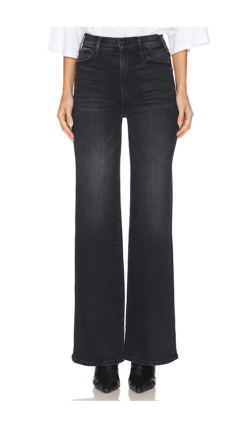 MOTHER The Petite Hustler Sneak Jeans in Black. - size 29P | Revolve Clothing (Global)