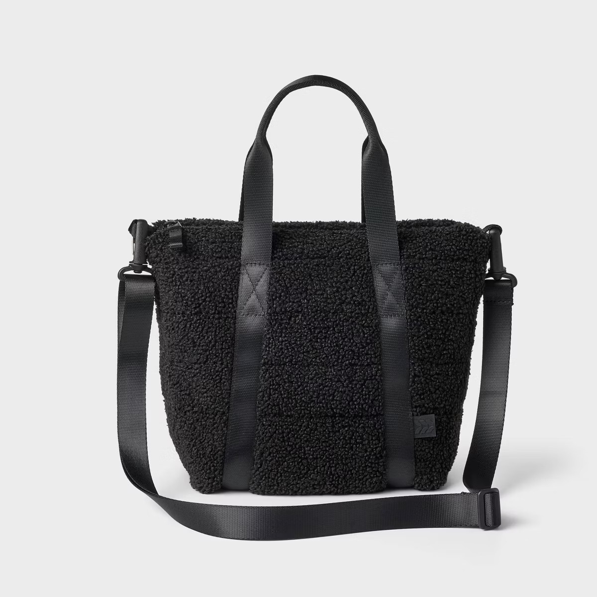 Faux Shearling Mini Tote Bag - All in Motion™ | Target
