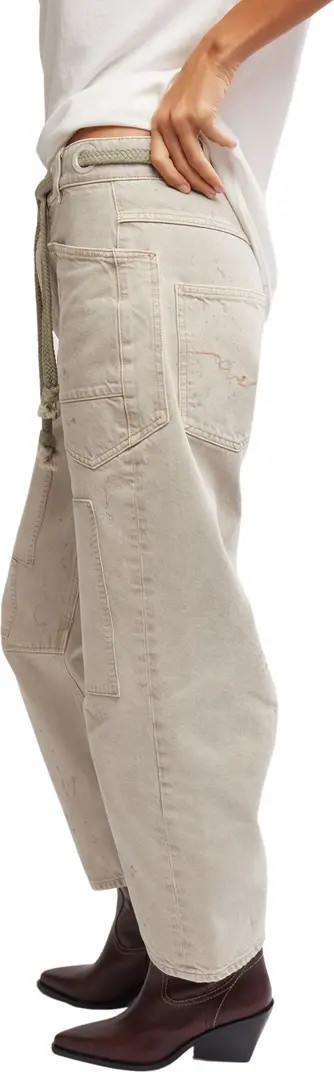 Moxie Low Slung Drawstring Jeans | Nordstrom