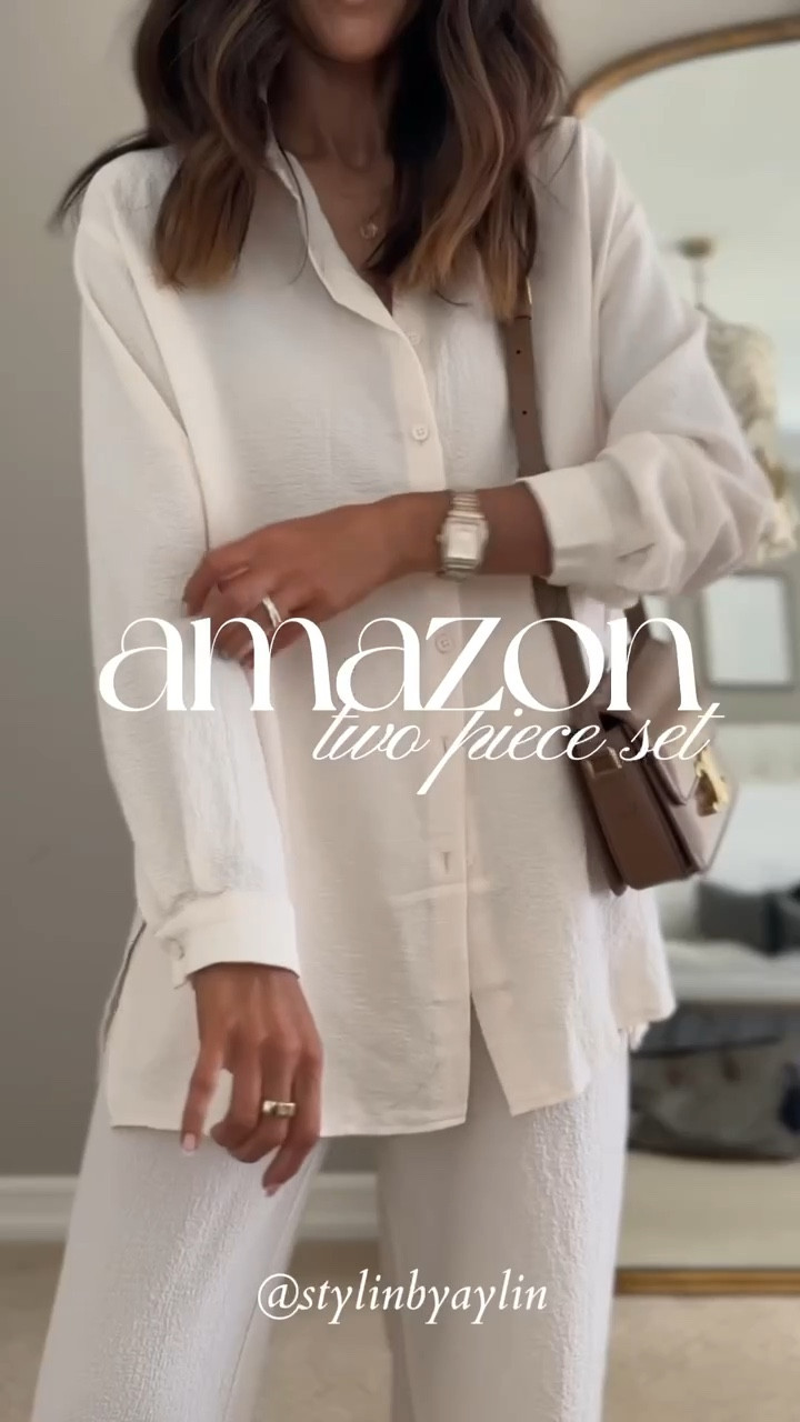 Amazon two piece set perfect for your next warm weather vacation. I'm just shy of 5-7" wearing the size small. 
#StylinbyAylin #Aylin 

#LTKFindsUnder50 #LTKFindsUnder100 #LTKStyleTip