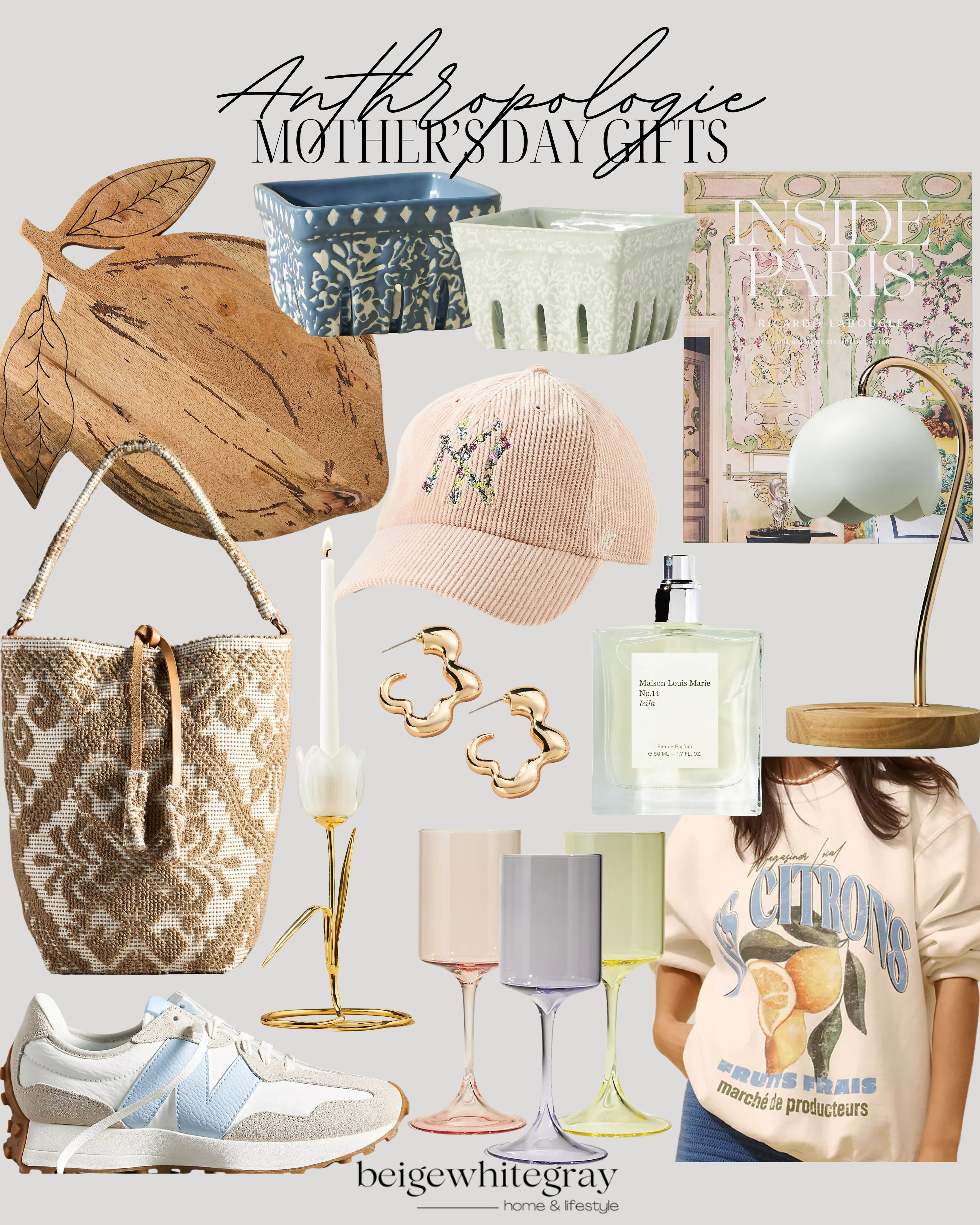 Mother's Day Gifts from Anthropologie!
Anthropologie Home / Personalized Jewelry / Scented Candle Sets / Cozy Robes / Monogrammed Tote Bags / Custom Photo Books / Skincare Gift Sets / Floral Bouquets / Luxury Hand Creams / Birthstone Necklaces / Cookware & Bakeware / Slippers & Loungewear / Wellness Gift Boxes / Silk Sleep Masks / Initial Pendant Necklaces / Tea Sampler Sets / Handmade Ceramics / Framed Family Prints / Aromatherapy Diffusers / Bath Bomb Gift Sets / Jewelry Dishes / Personalized Stationery / Decorative Throw Blankets / Gardening Kits / Perfume Gift Sets / Gardening Gifts / Pickleball Gifts / Coastal Gifts / Home Decor Gifts / Cooking Gifts / Aesthetic Gifts / Colored Wine Glasses  

 

#LTKGiftGuide #LTKSeasonal #LTKHome