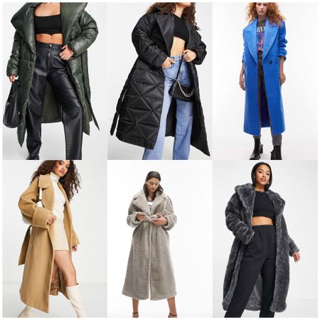 Asos winter coat round up! 

#LTKFind #LTKSeasonal