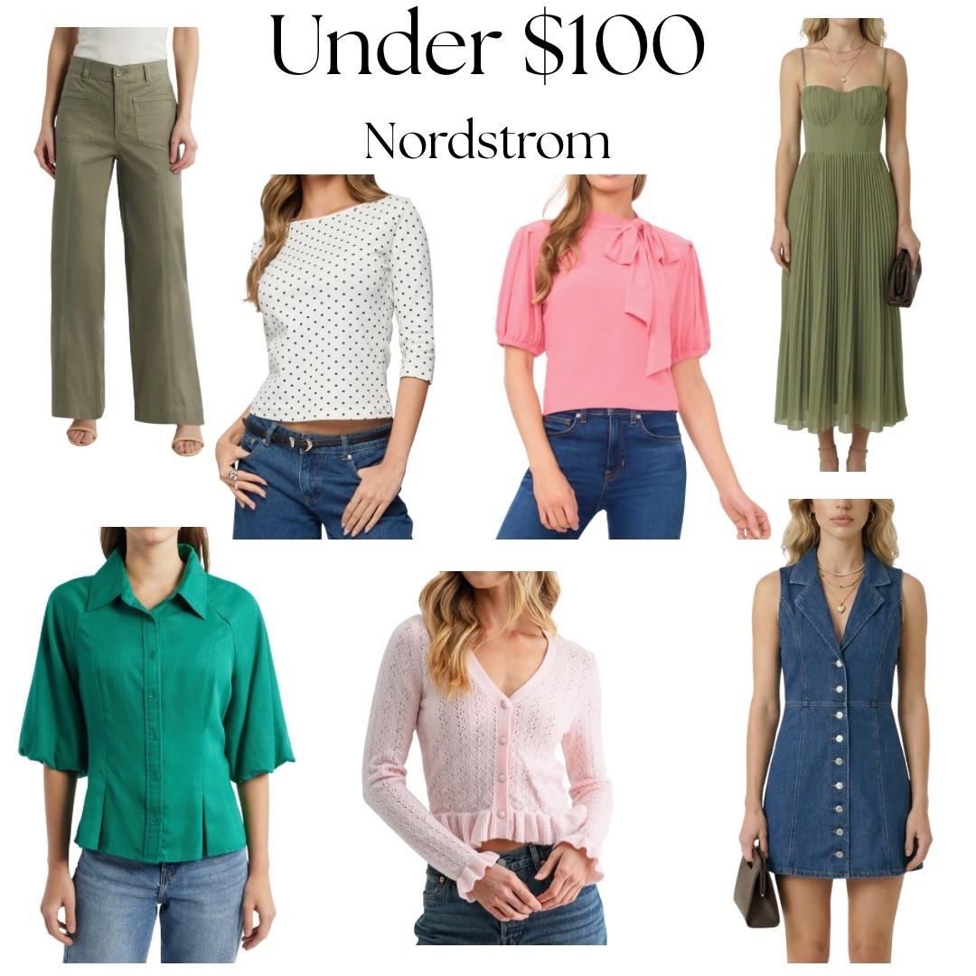 Nordstrom under $100!!!!! ❤️🩷💙 Love a good find under $100!! 

#LTKSaleAlert #LTKSeasonal #LTKootd
