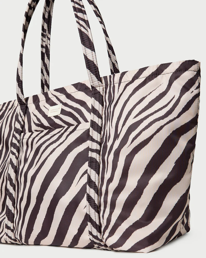 Dina Zebra Travel Tote | Loeffler Randall