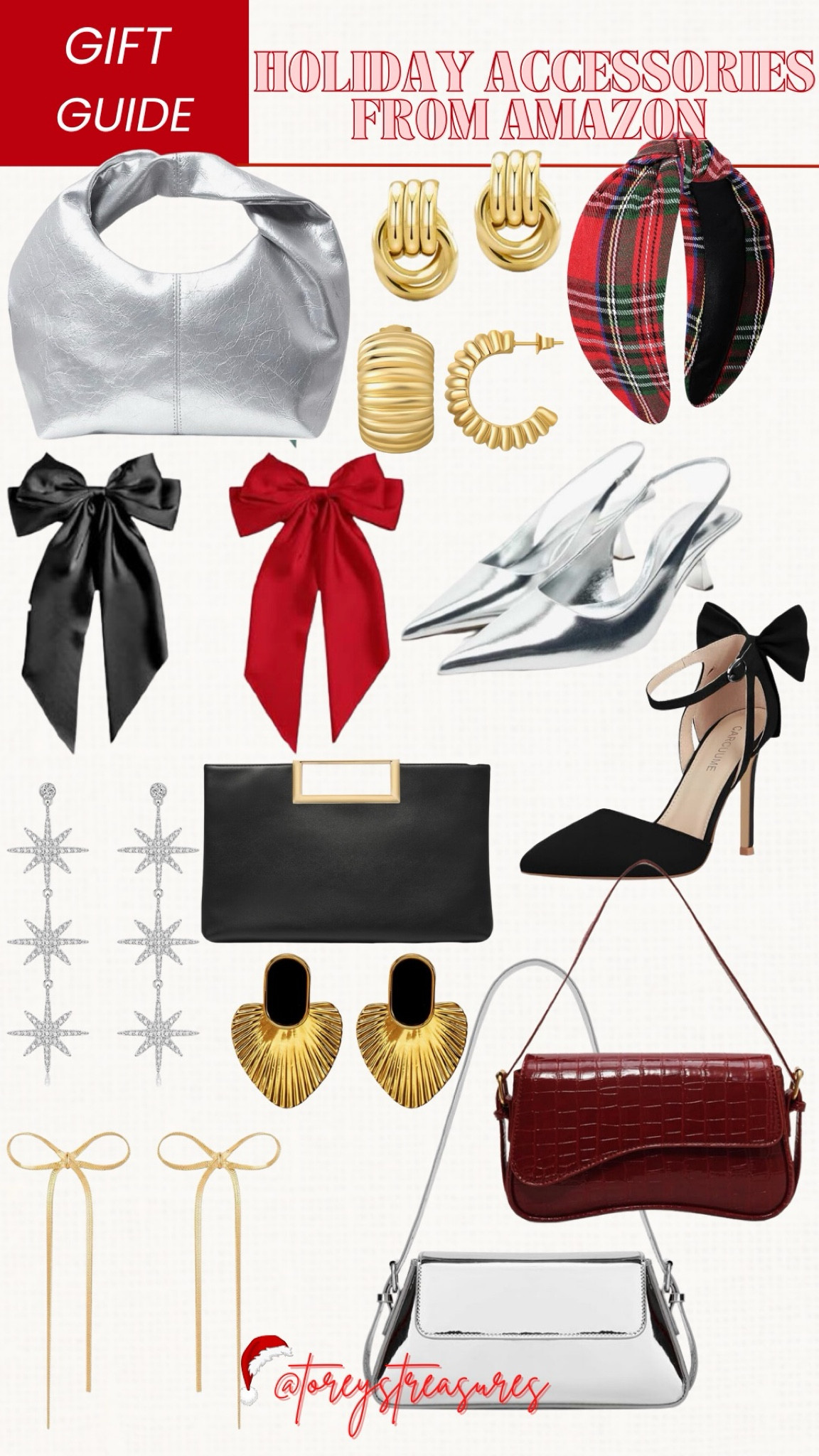Amazon holiday accessories- heels, bags, earrings!!

#LTKHoliday #LTKItBag #LTKShoeCrush
