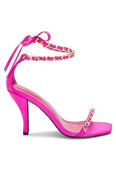Lovers and Friends Chain Sandal in Electric Pink from Revolve.com | Revolve Clothing (Global)