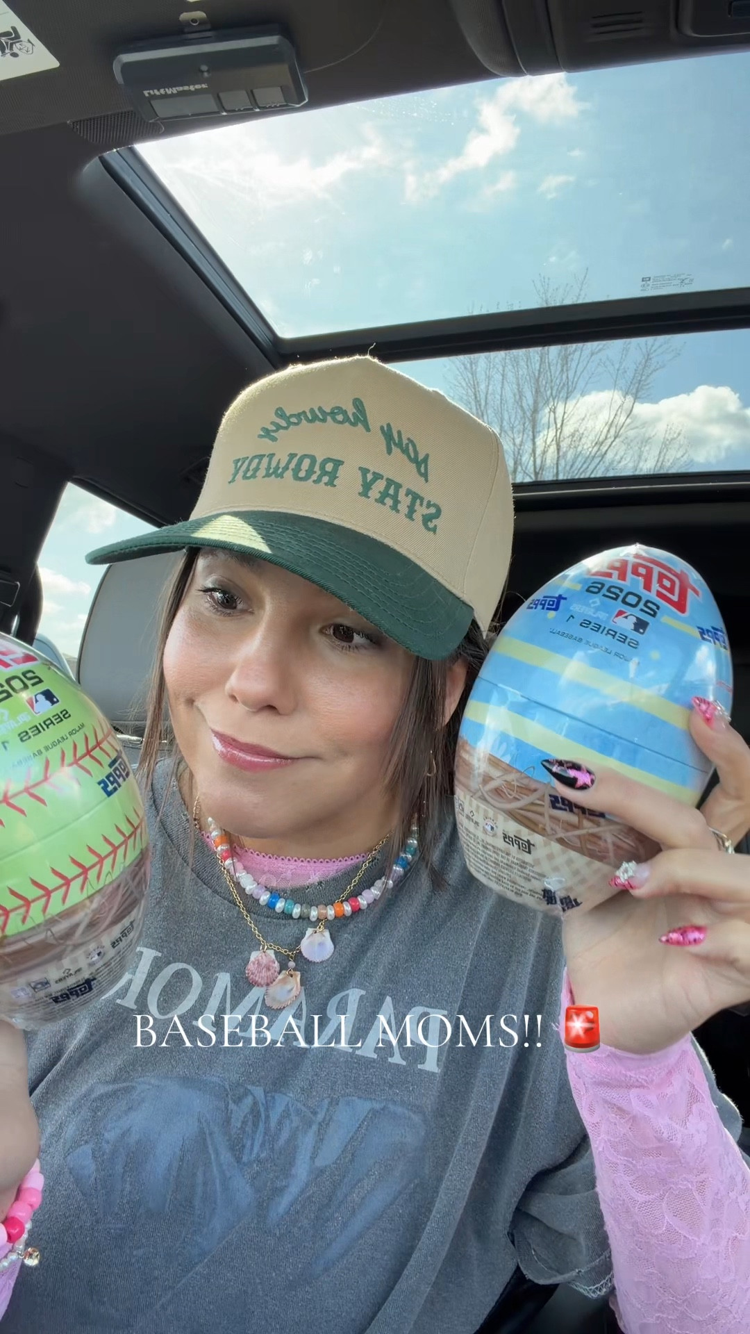 Where are my baseball moms at?! Walmart has these TOPPS eggs filled with 59 cards! Easter basket filler boys Easter basket 