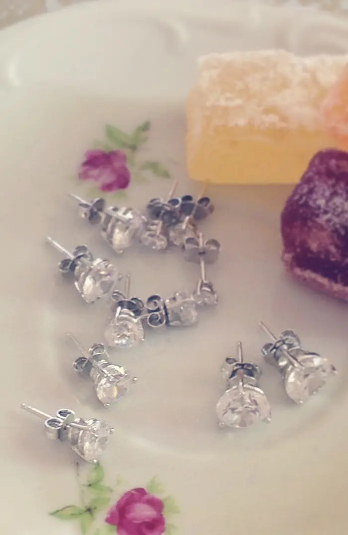 Nordstrom Cubic Zirconia Earrings - 4ct. | Nordstrom | Nordstrom