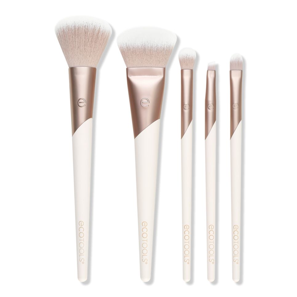 Luxe Natural Elegance Face Makeup Brush Kit | Ulta