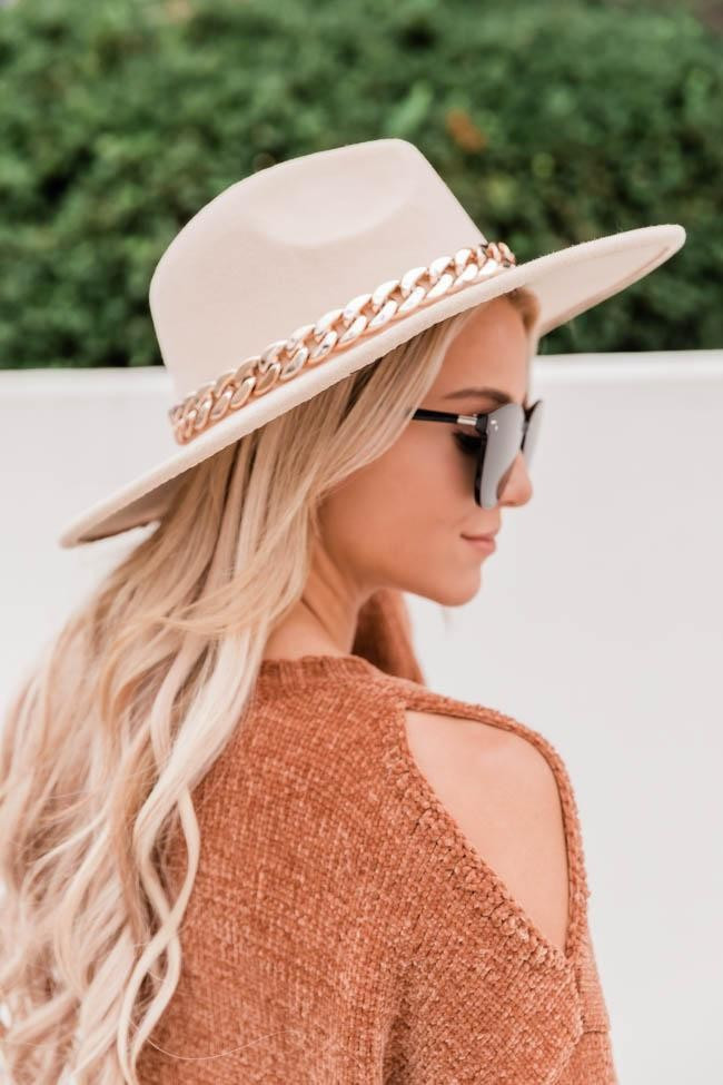 Speechless Entrance Beige Hat | The Pink Lily Boutique