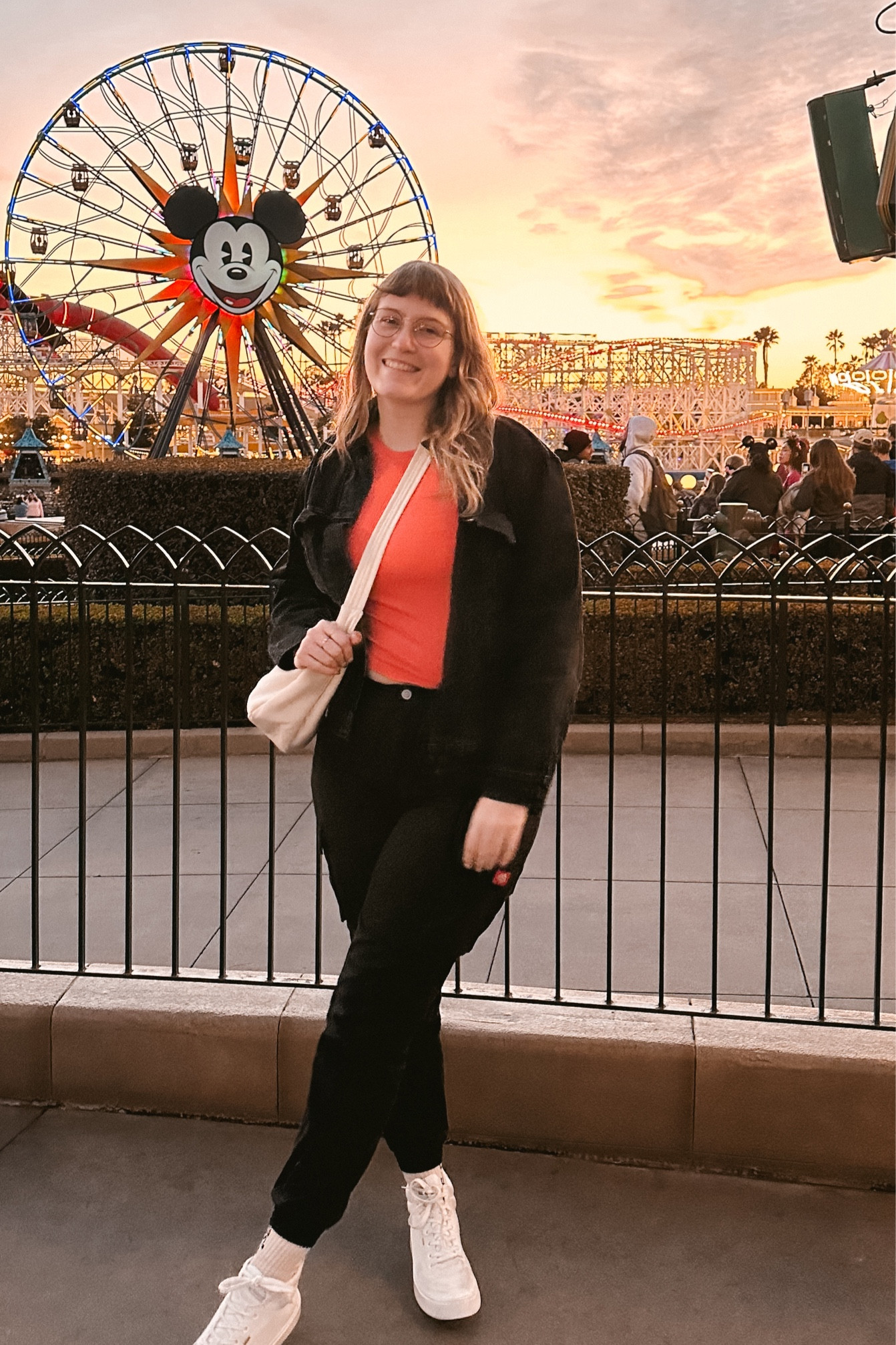 January 2024 for me is all about ease and comfort — especially at Disneyland! 

This was the perfect outfit to take on the beginning of a chilly day.

My Levi’s trucker jacket is a go-to, and is so easy to carry around and layer. Plus, right now it’s on sale! 

My dickies joggers are the perfect transitional pant for when I want something comfortable but still structured enough so that I don’t feel like I’m just wearing sweats. 

Check out these three items on sale, and check out the unisex versions linked whenever I can! 

#LTKmidsize #LTKfindsunder50 #LTKsalealert