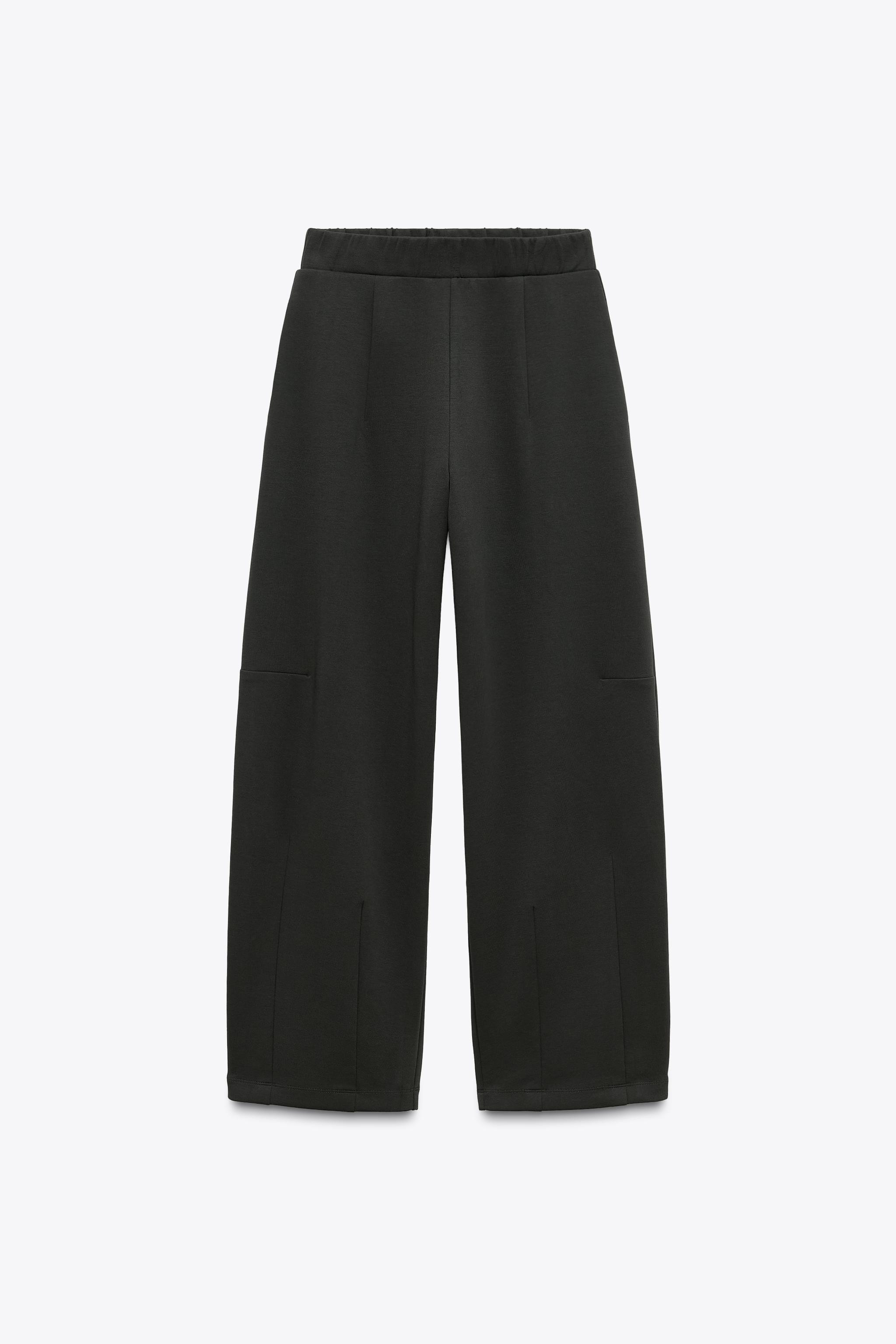 INTERLOCK BALLOON PANTS | Zara US