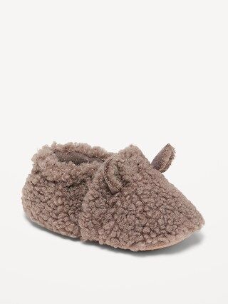Unisex Critter Sherpa Slippers for Baby | Old Navy (US)