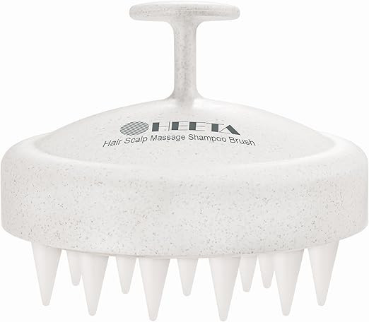 HEETA Kopfhaut Massagebürste, Shampoo Bürste mit Weichen Silikonborsten zur Entfernung von Schu... | Amazon (DE)