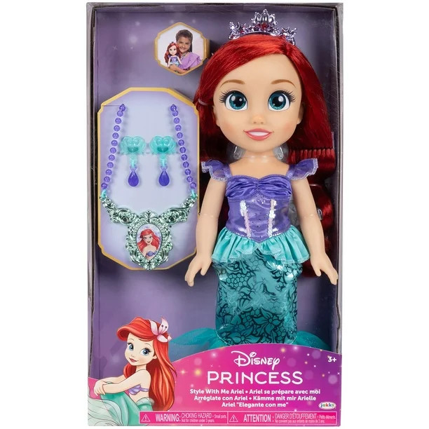 Disney Style with Me 14" Toddler Doll with Child Sized Jewelry | Sam's Club