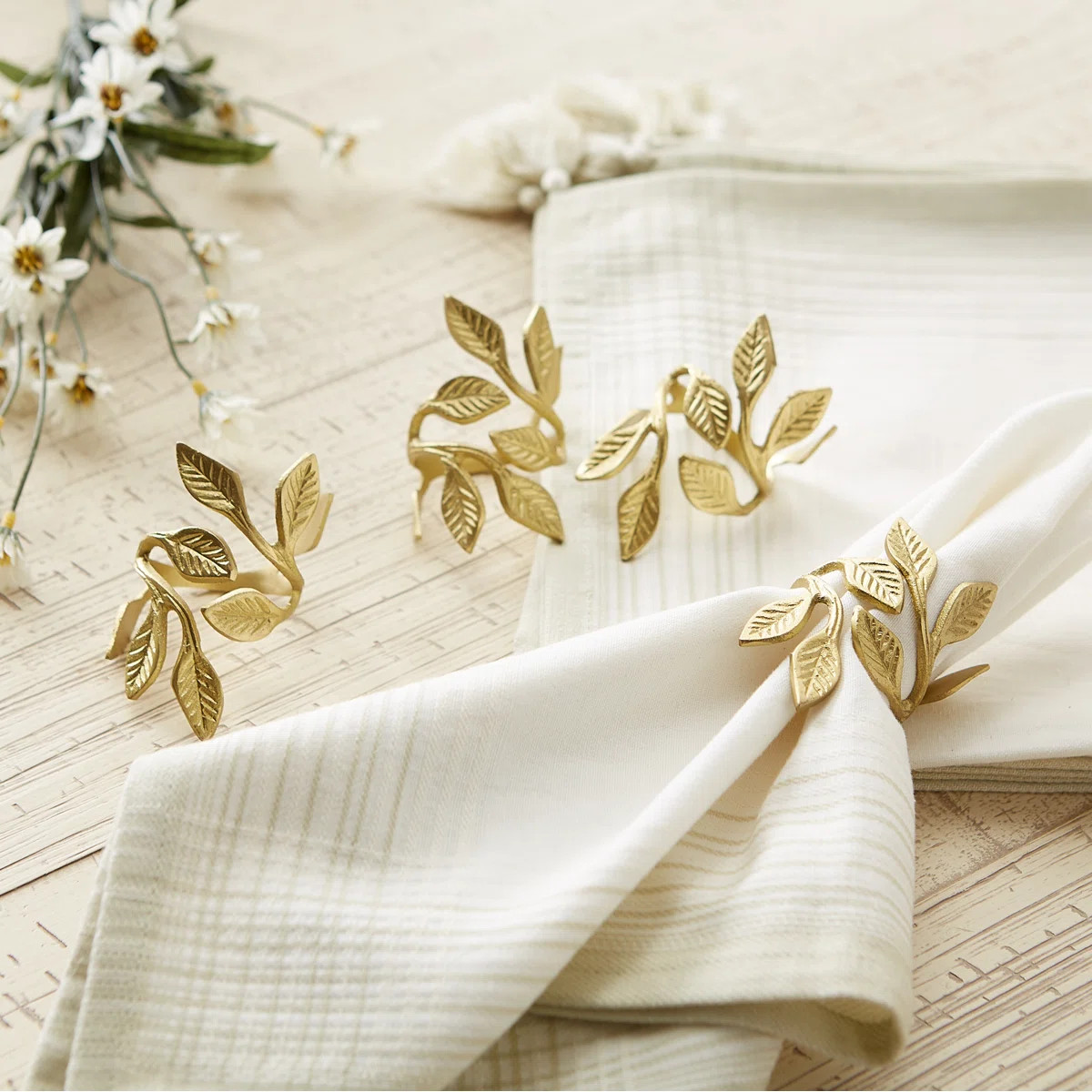 Brass Napkin Ring (Set of 6) | Wayfair North America