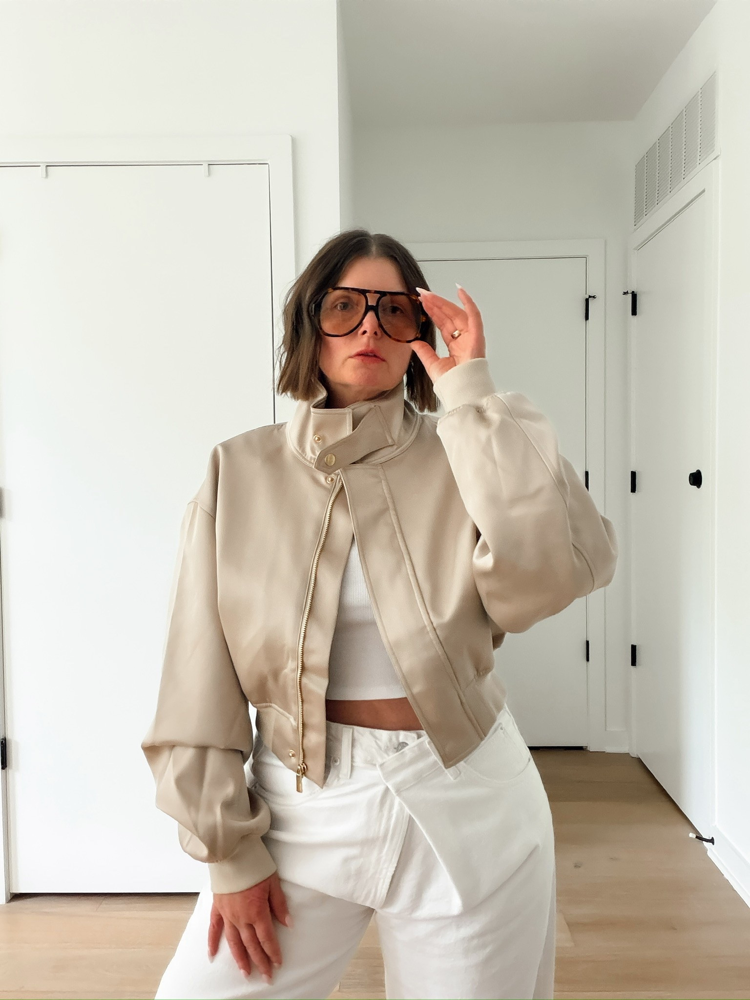 Bomber jacket 
Fall outfit

#LTKSeasonal