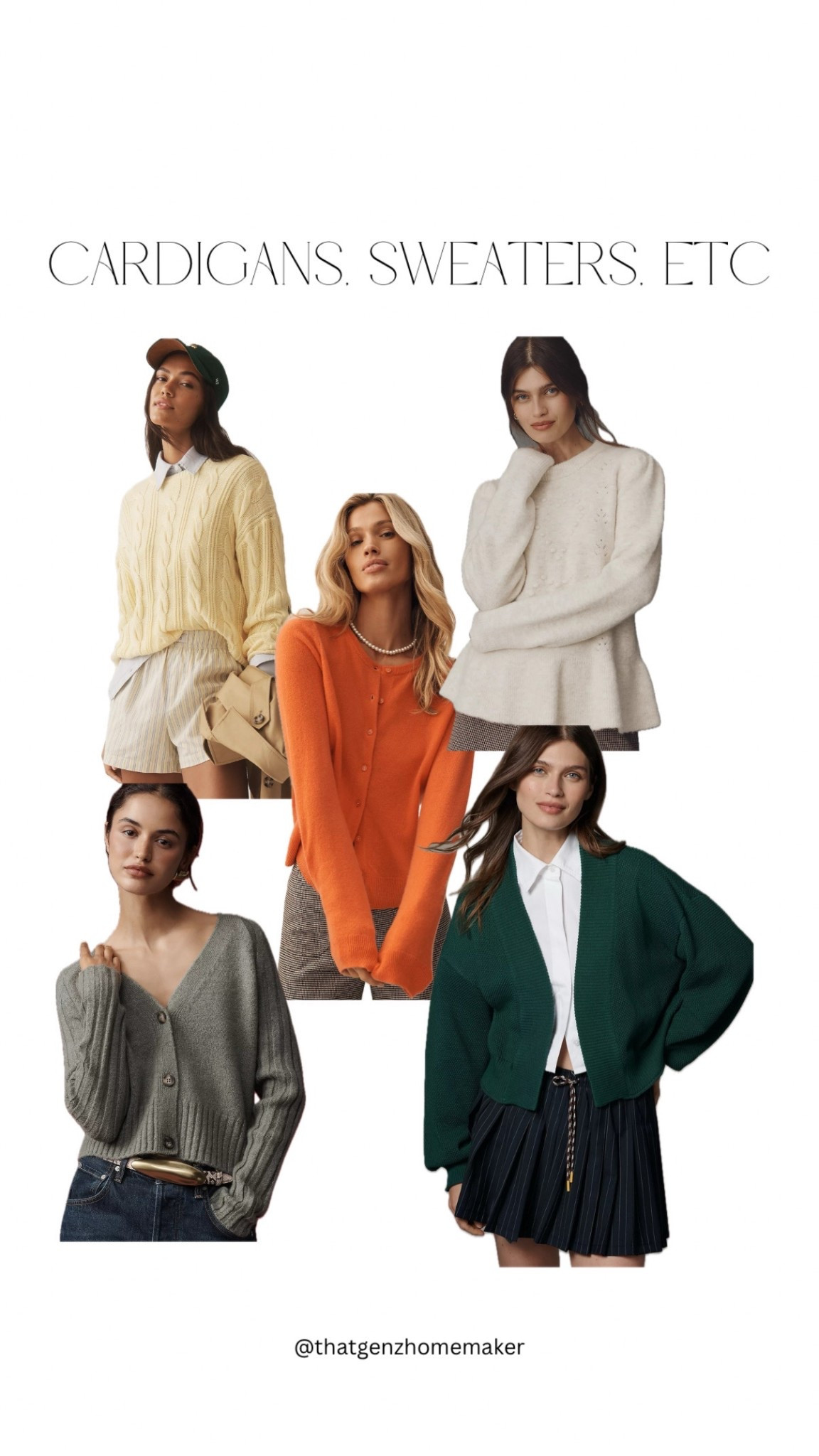 cardigans and sweaters



#LTKSeasonal #LTKStyleTip