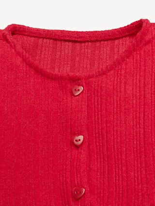 Long-Sleeve Cozy-Knit Dress for Toddler Girls | Old Navy (US)