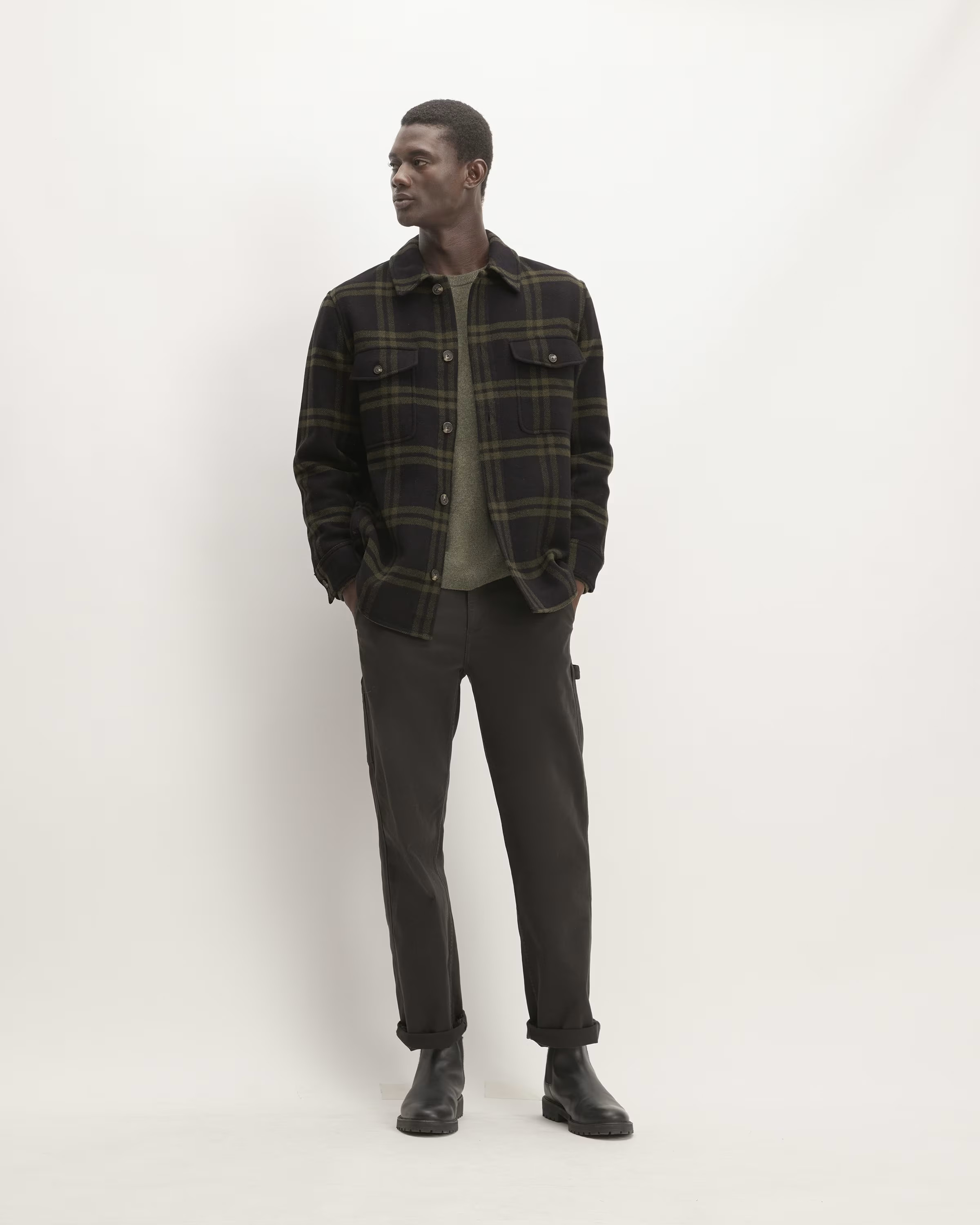 The ReWool® Oversized Shirt Jacket | Everlane