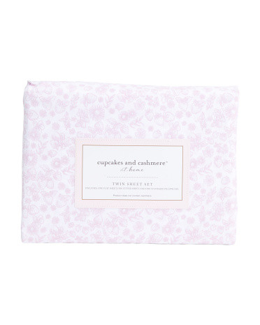 Strawberry Print Sheet Set | TJ Maxx