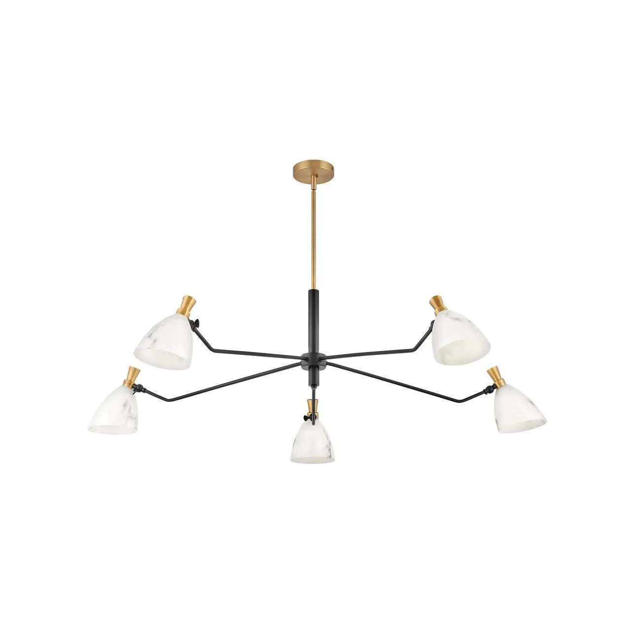 Sinclair 50 Inch 5 Light LED Chandelier by Hinkley Lighting | 1800 Lighting