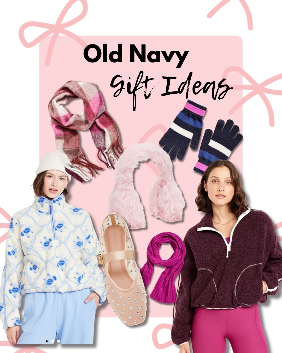 Old Navy
Gift ideas
Stripes
Fleece
Quarter zip
Gloves
Ear muffs
Scarves
Scarf
Plaid
Pink
Ballet flats
Shoes
Must haves
Ideas
Women
Sister
Mom
Sister in law
Mother in law
Her
Blue
Floral
Winter weather
Warm 
Cozy
Soft
Faux fur



#LTKGiftGuide #LTKHoliday #LTKCyberWeek