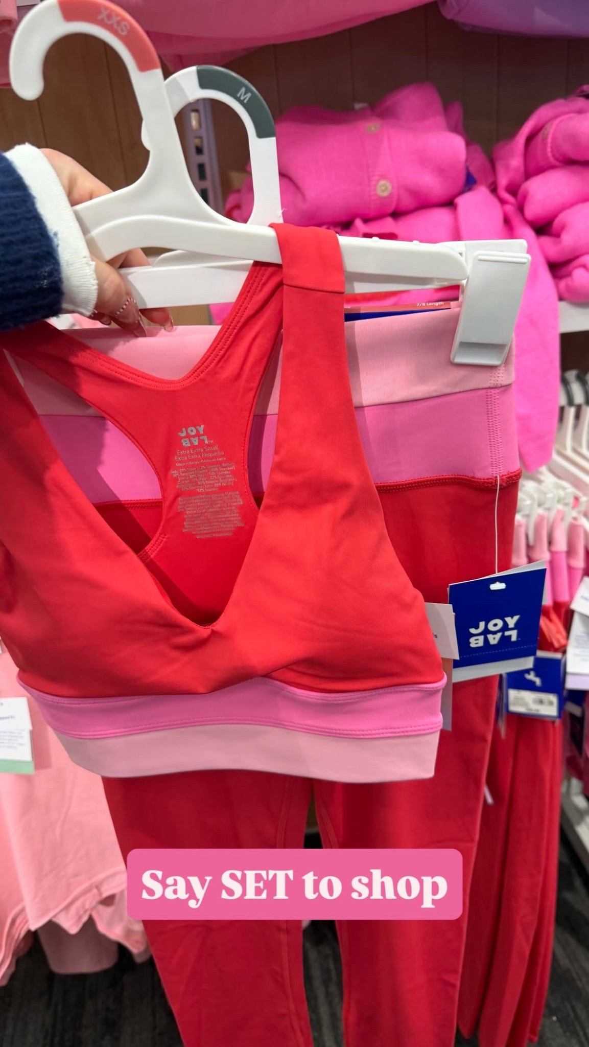 THIS red & pink set!!! ♥️💕

#LTKMidsize #LTKActive