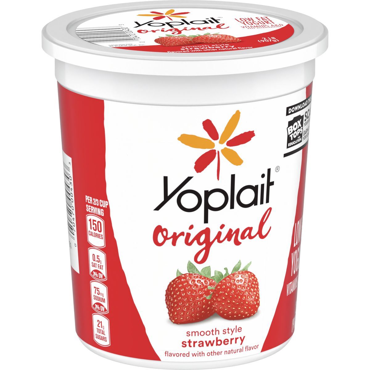 Yoplait Original Strawberry Yogurt - 32oz | Target